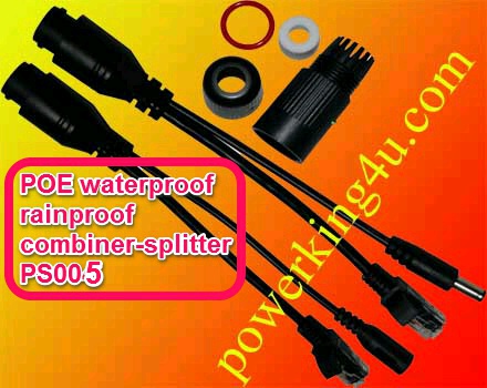 POE ACCESSORY Rainproof combiner-splitter PS005